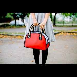 3D Jump from paper bag